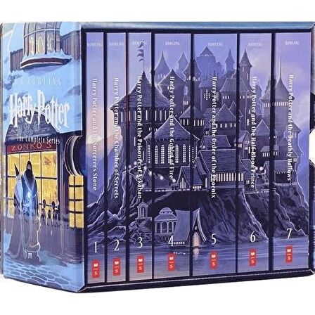 Harry Potter: The Complete Series | Scholastic Baskı |Halloween Kutulu